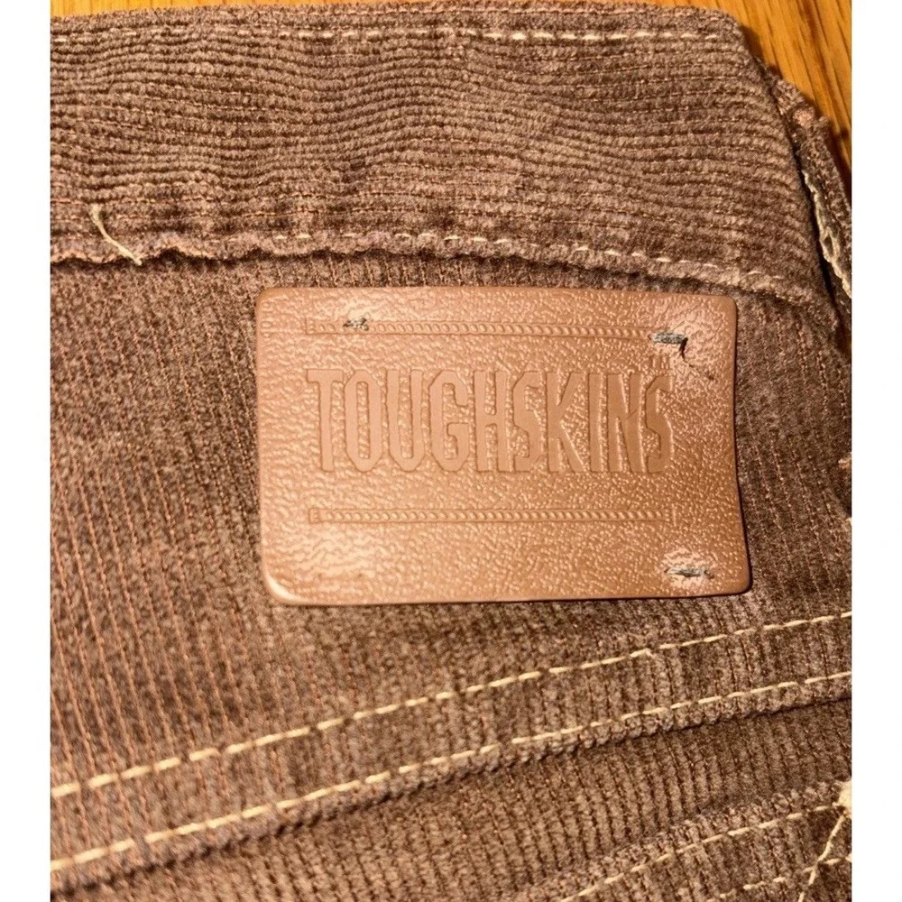 Vintage 70s Sears‎ Toughskins Brown Boys 7 Slim Fit Jeans NWOT - Picture 4 of 9